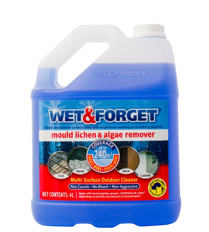 Wet & Forget Rapid Application Mould Lichen Algae Remover