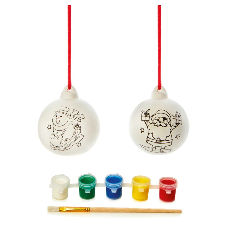 Premier 2 Piece Paint Your Own Bauble