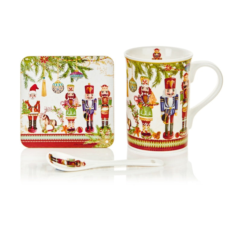 Premier Ceramic Nutcracker Mug Gift Set