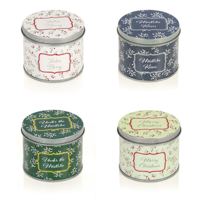 Premier Christmas Scented Soy Tin Candles