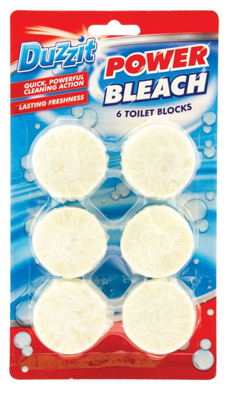 Duzzit Power Bleach Toilet Block