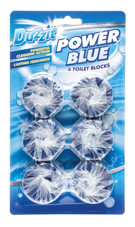 Duzzit Power Blue Toilet Block