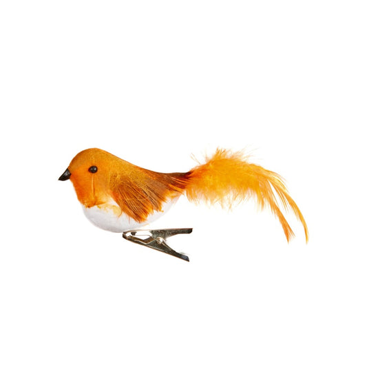 Premier Orange Clip On Robin