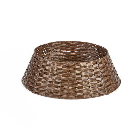 Premier Brown Rattan Tree Skirt