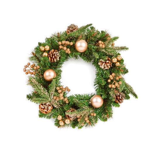 Premier Gold Decorative Wreath