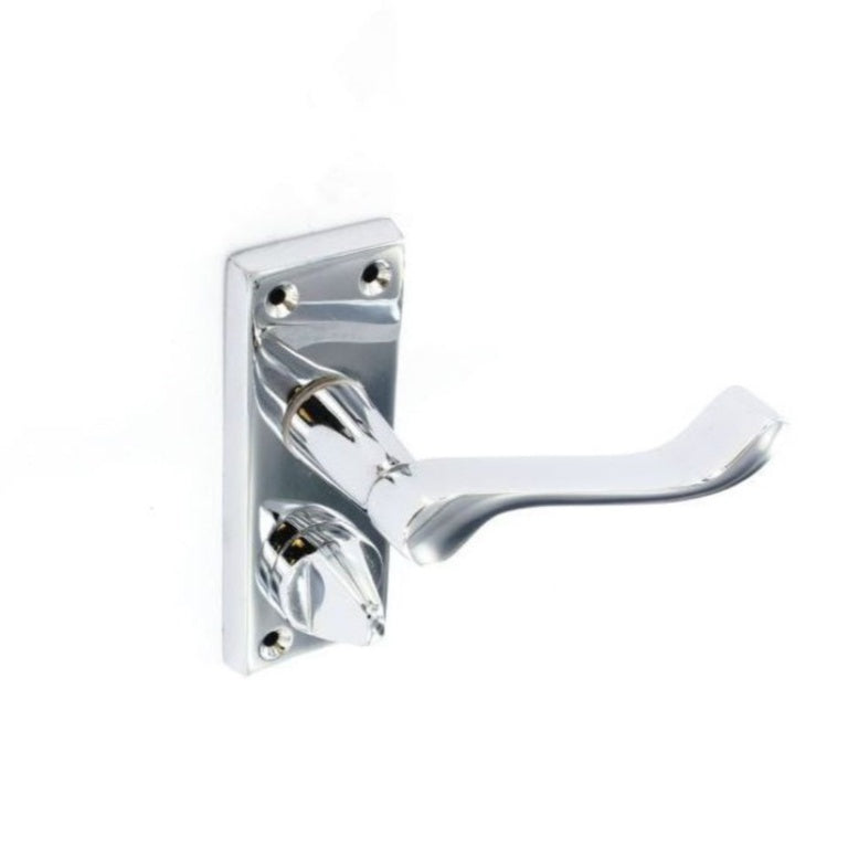 Securit Chrome Scroll Privacy Handles (Pair)