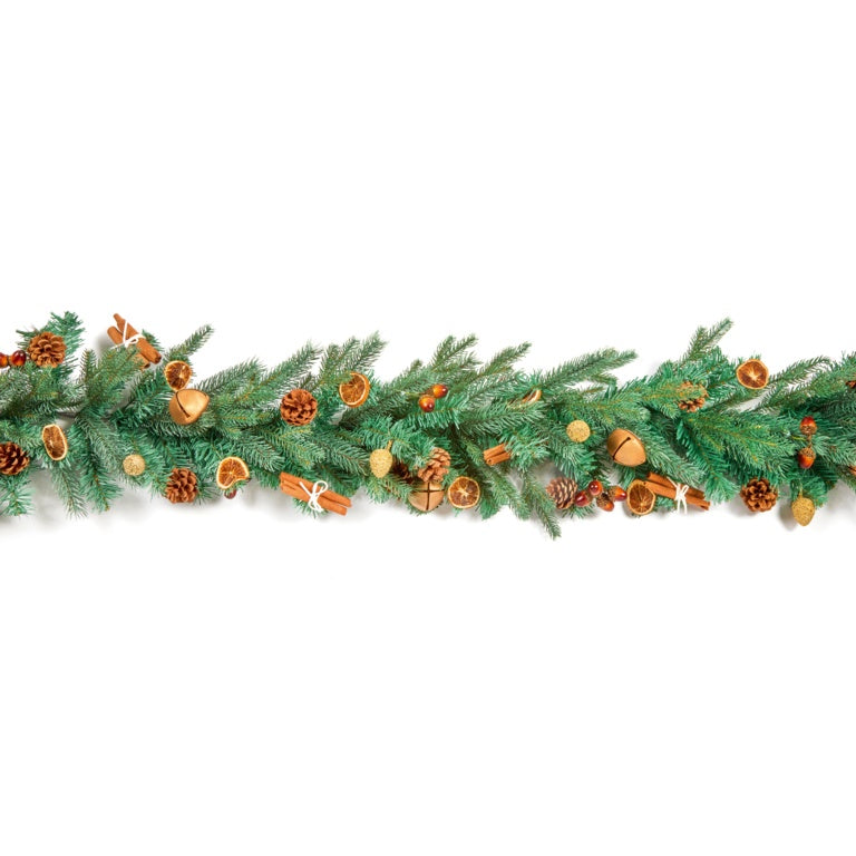 Premier Blue/Green Decorated Garland