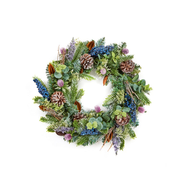 Premier Eucalyptus Thistle Wreath