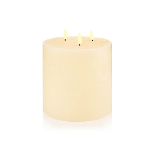 Premier Cream Wax Triple Flame Candle