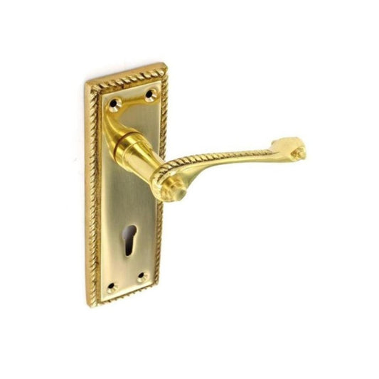 Securit Georgian Lock Handles (Pair)