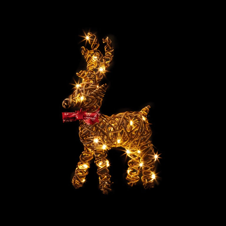 Premier Outdoor Standing Reindeer 40 Warm White LEDs