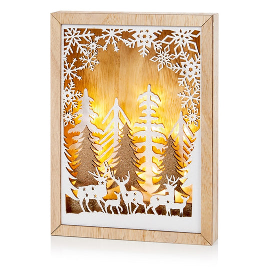 Premier Lit Picture Frame Winter Scene