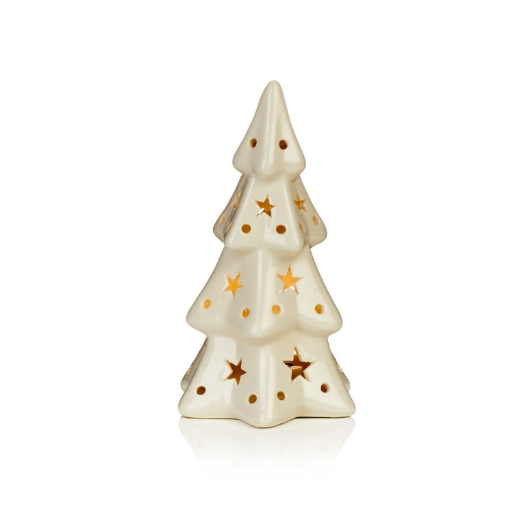 Premier Lit Ceramic White Tree