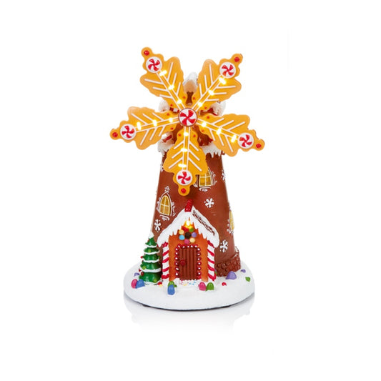 Premier Lit Musical Gingerbread Windmill