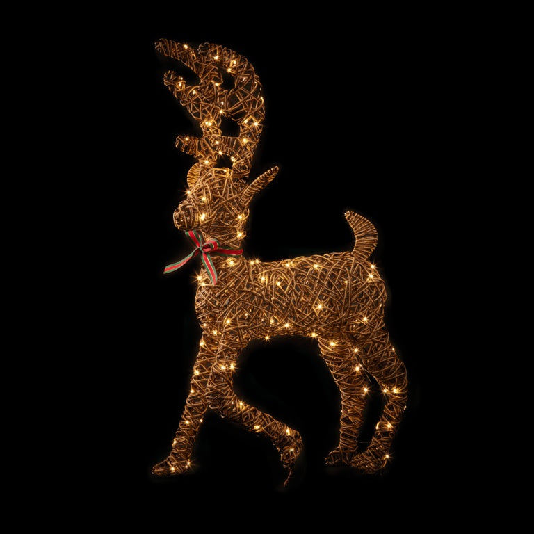 Premier Outdoor Walking Reindeer 12 Warm White LEDs