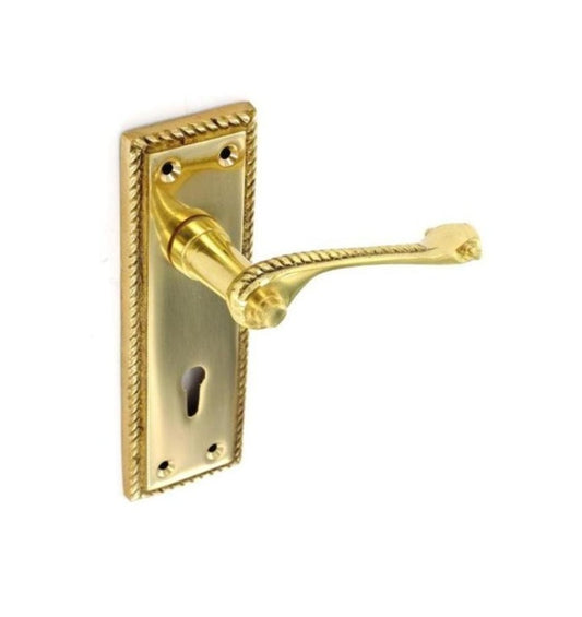 Securit Georgian Lock Handles (Pair)