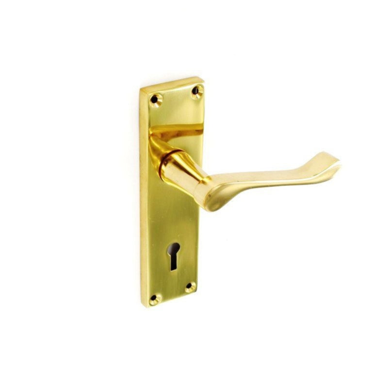 Tiradores para muebles Securit Victorian Scroll Lock (par) 155 mm