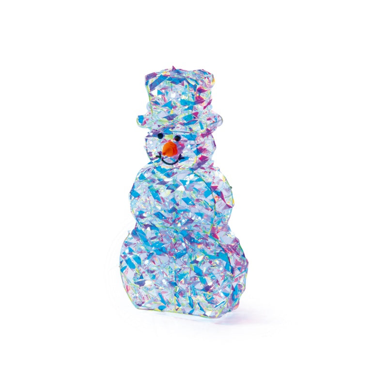 Premier Lit Irid Twist Snowman 20 White LEDs