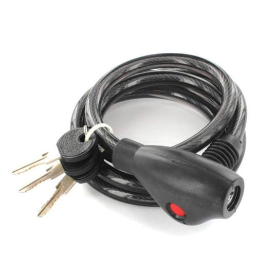 Securit Spiral Cable Lock with 3 Keys