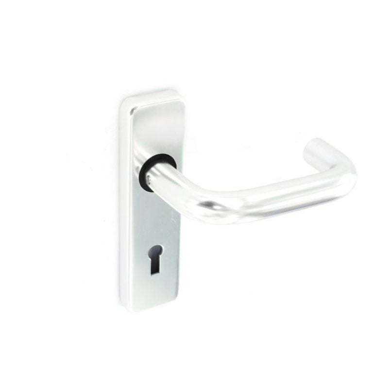 Securit Aluminium Lock Handles Polished (Pair)