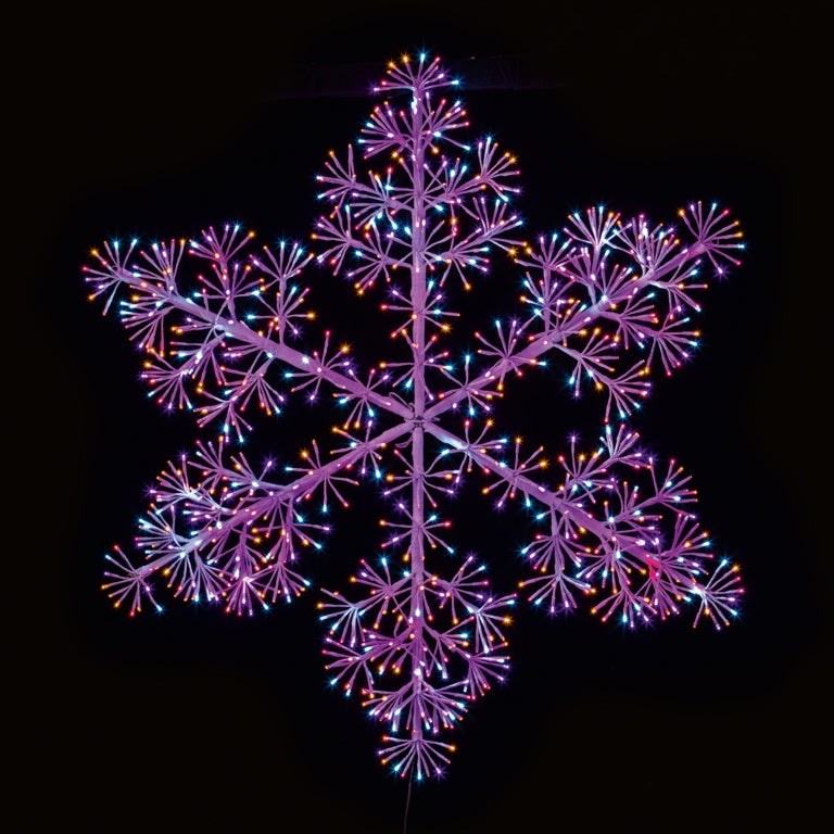 Premier White Starburst Snowflake 960 LEDs