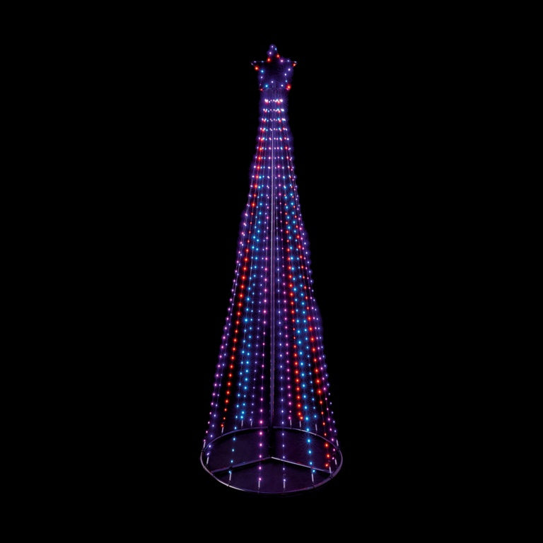 Premier Multi Action Flexibrights Pyramid Tree 1374 LEDS