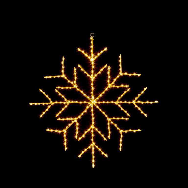 Premier Twinkling FlexiBrights Snowflake 196 LEDs