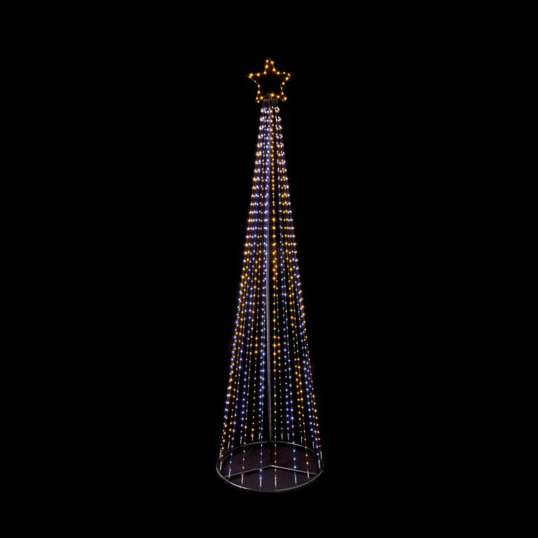 Premier Multi Action Flexibrights Pyramid Tree 1374 LEDS