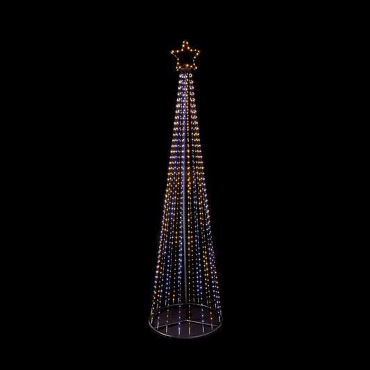 Premier Multi Action Flexibrights Pyramid Tree 1374 LEDS