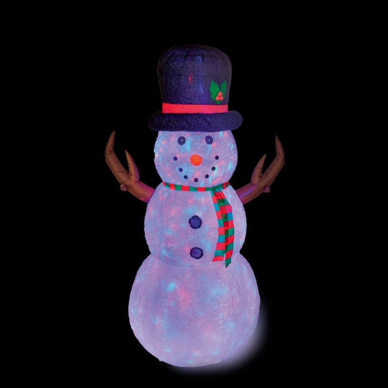 Premier Plush Snowman Inflatable With LEDs