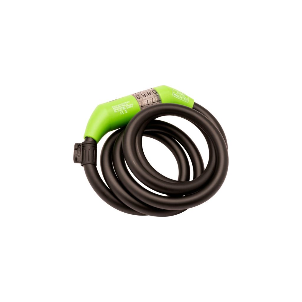 Burg-Wächter Bike Combination Locking Cable With LED 15 x 80