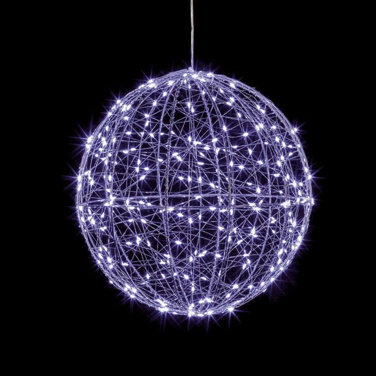 Premier Silver Ball With 300 White LEDs