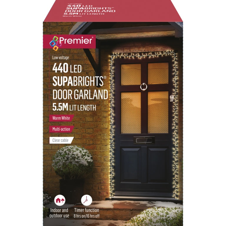 Premier SupaBrights Door Garland 440 LEDs