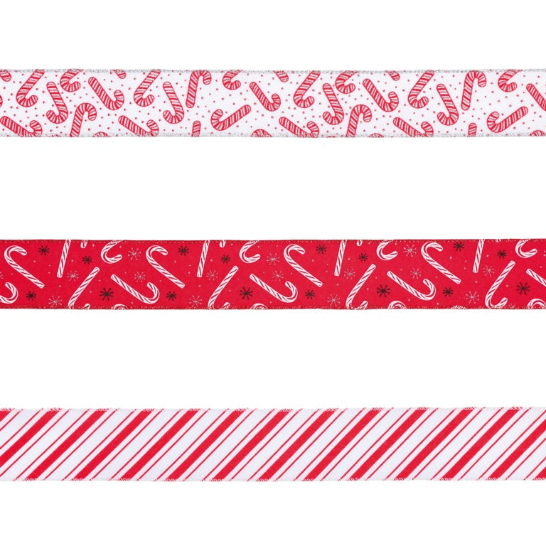 Premier Candy Cane Ribbon Assorted