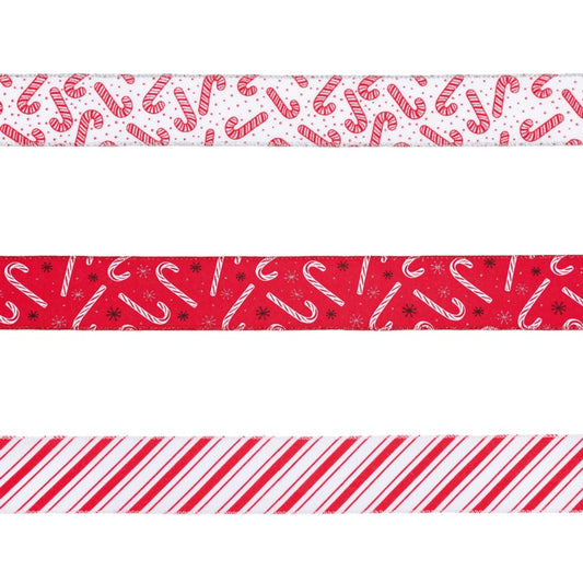 Premier Candy Cane Ribbon Assorted