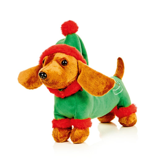 Premier Plush Elf Sausage Dog