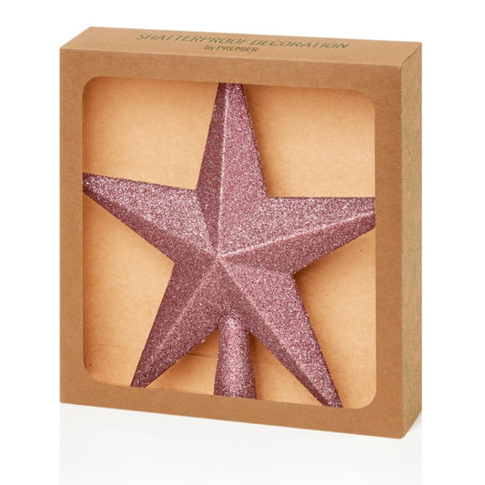 Premier Plum Tree Top Star Glitter