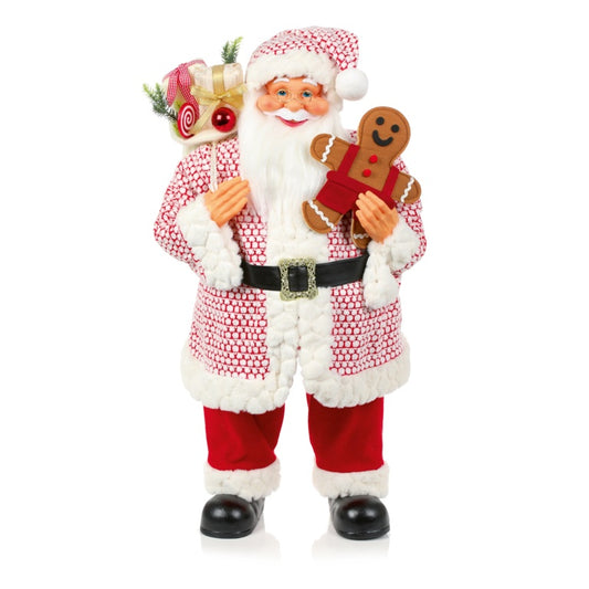 Premier Red White Santa Plush