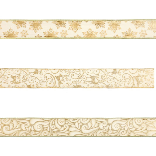 Premier Warm Gold Ribbon Assorted