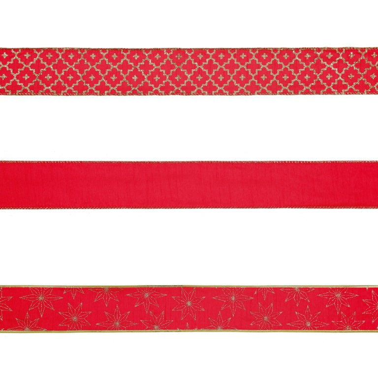 Premier Red Gold Ribbon Assorted