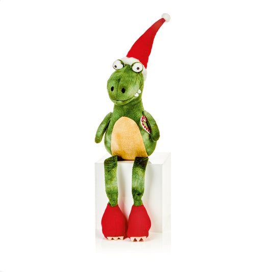 Premier T-Rex With Santa Hat Plush