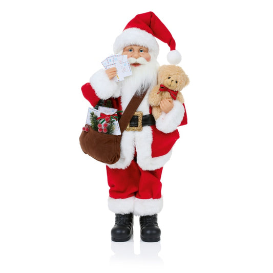 Premier Classic Santa With Teddy & Sack