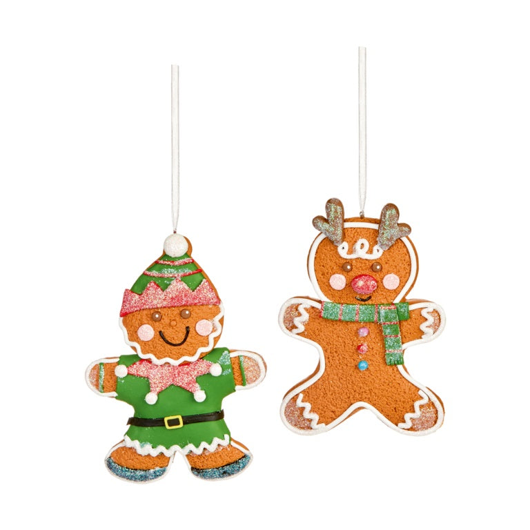 Premier Gingerbread Elf Hanging Decoration