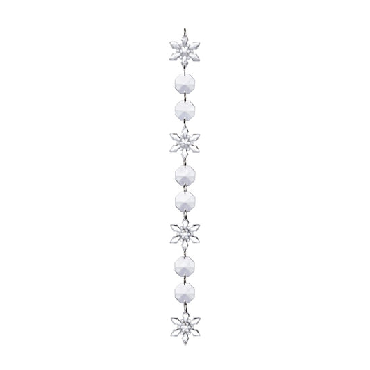 Premier Clear Bead & Snowflake Garland