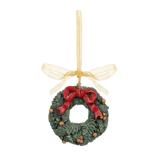 Premier Polyresin Wreath Hanging Decoration