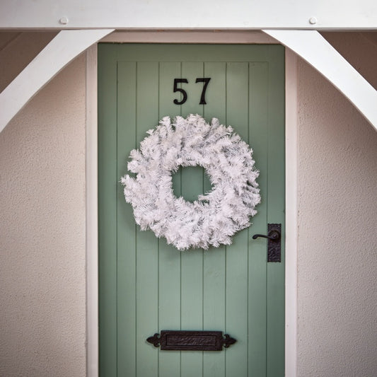 Premier White Wreath