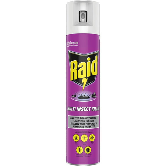 Raid Multi Insect Killer Aerosol 300ml