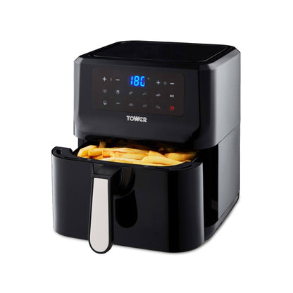 Tower Vortx Black Digital Air Fryer 5L