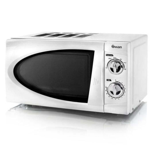 Swan Manual White Microwave