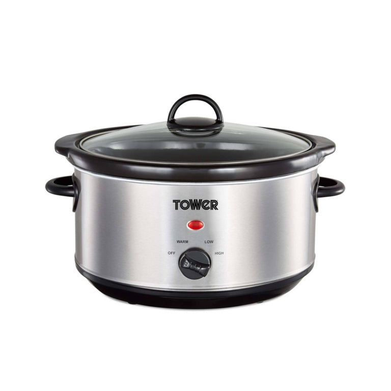 Tower Slow Cooker Stainless 1.5ltr